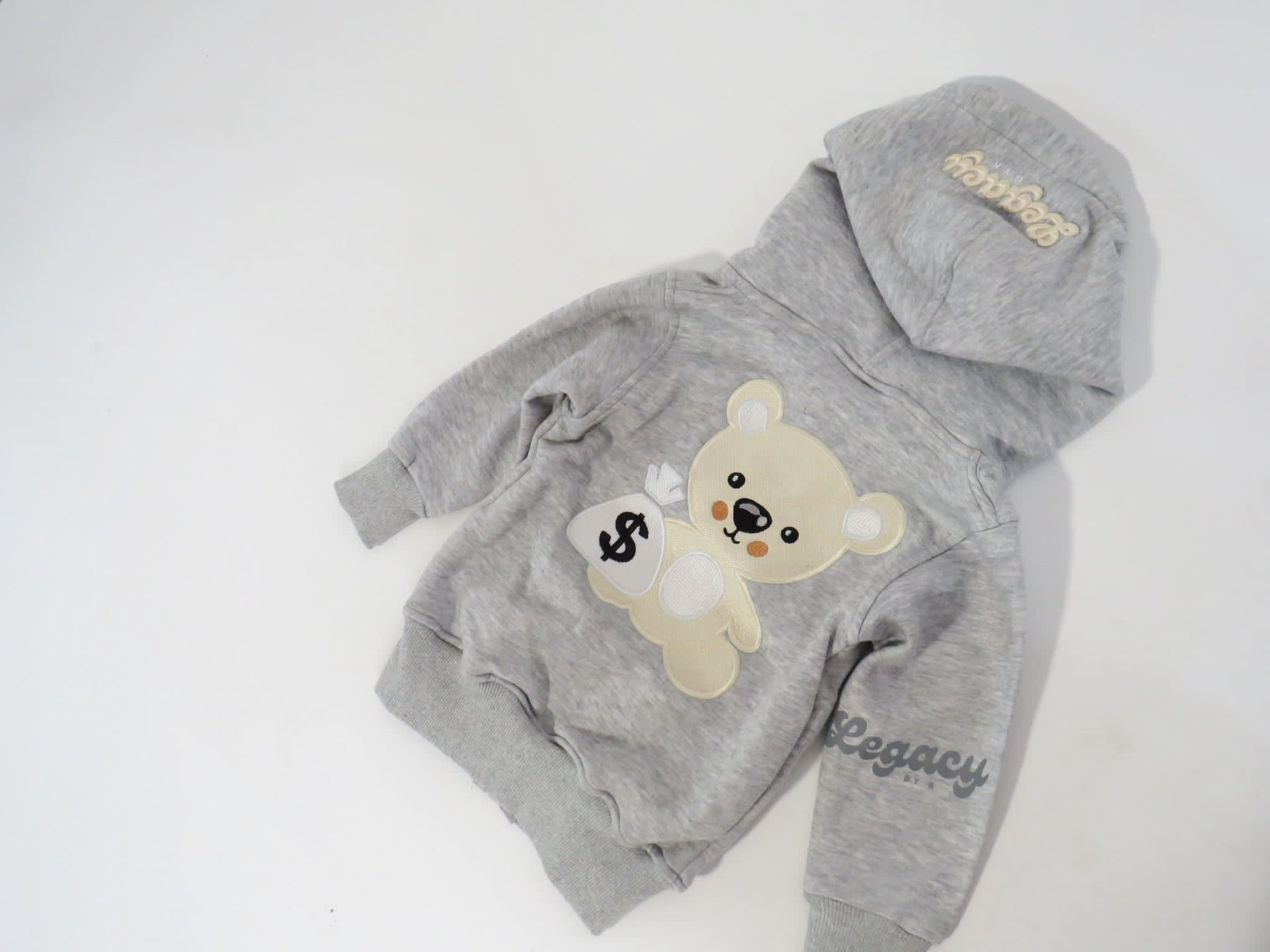 Grey Zip-Up Tracksuit