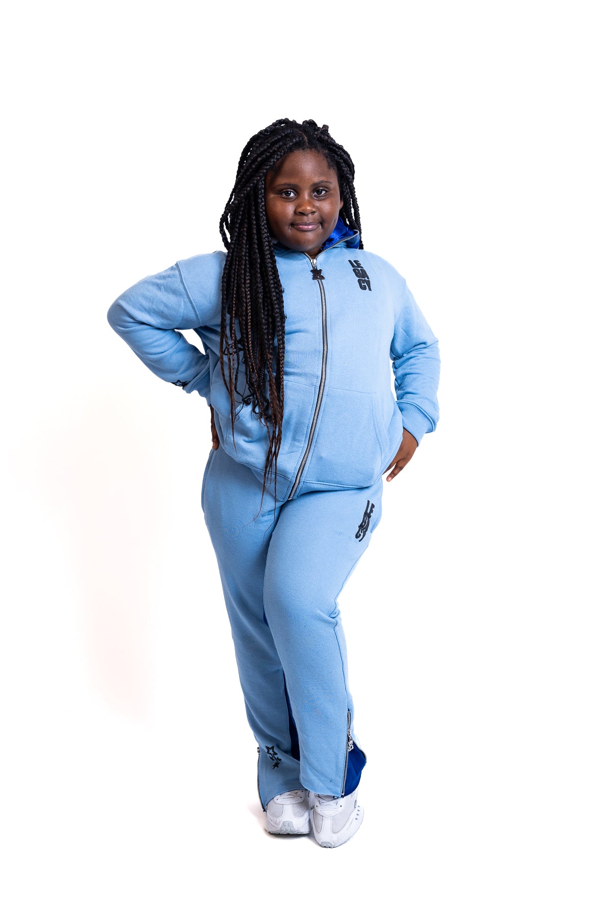 Blue Benjis Flared Tracksuit
