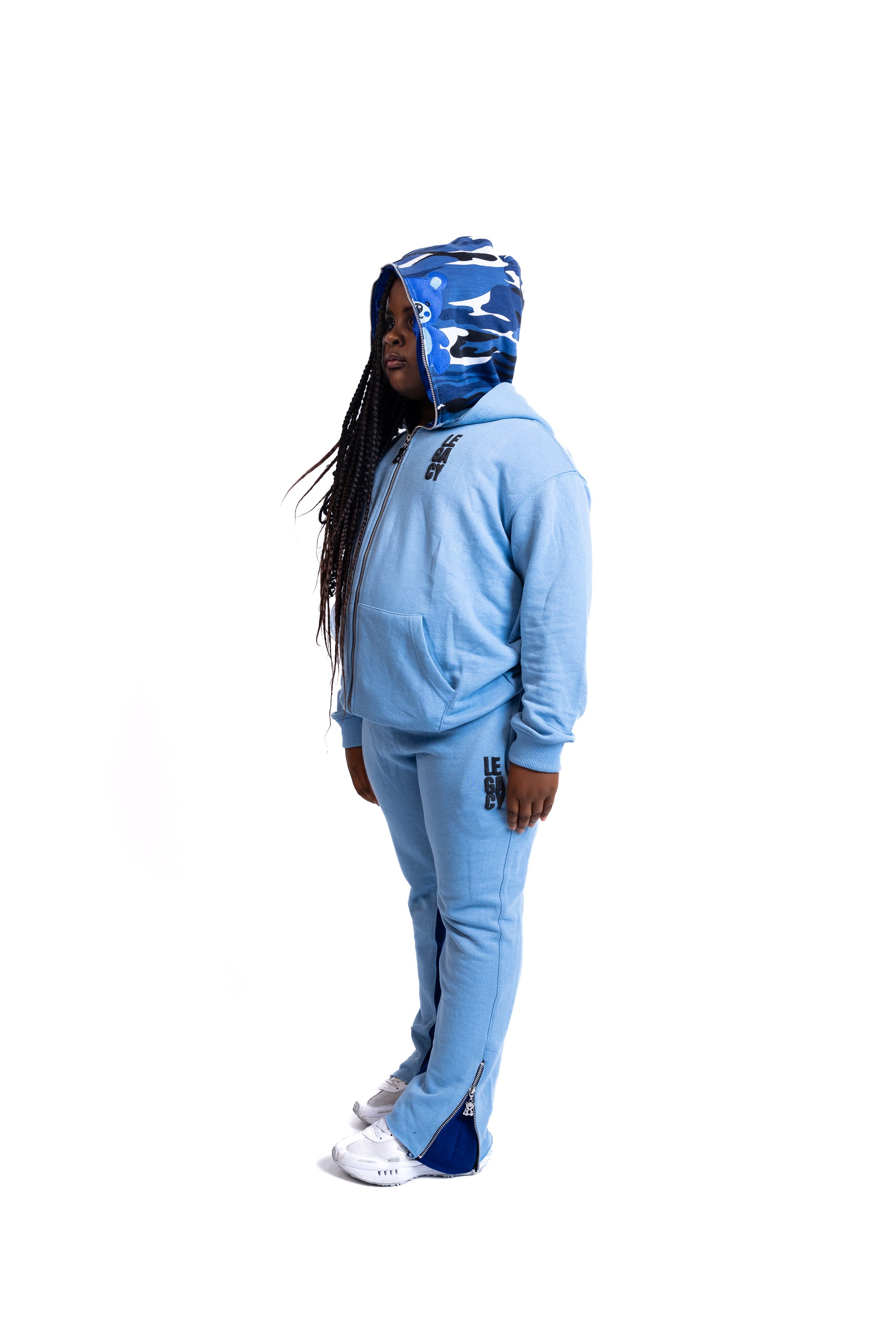 Blue Benjis Flared Tracksuit