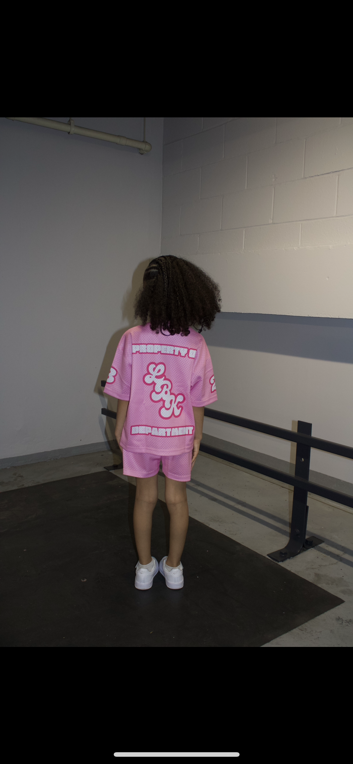 23 Jersey Mesh Set - Neon Pink